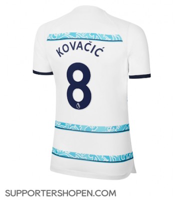 Chelsea Mateo Kovacic #8 Borta Matchtröja Dam 2022-23 Kortärmad